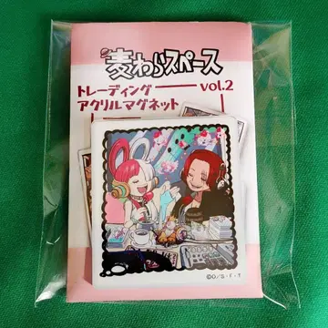 밀짚모자 스페이스 트레이딩 아크릴 마그넷 샹크스&우타