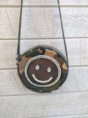 ECODECO / 카모플라주 스마일 숄더백