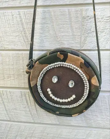 ECODECO / 카모플라주 스마일 숄더백 Ray BEAMS