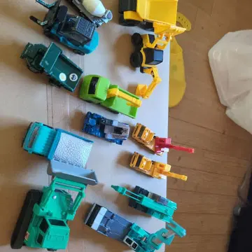 건설 차량 미니카 세트