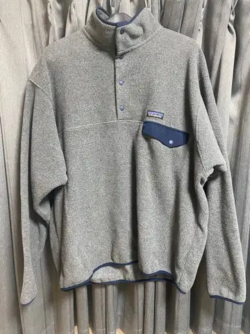 patagonia 스냅T 그레이 L 사이즈 플리스