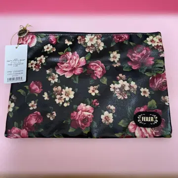 새상품 미사용 스테디셀러 FEILER 꽃 파우치