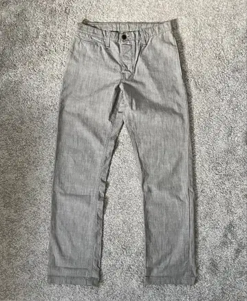 USA제 Left field 링 스팬 팬츠 샴브레이 w32 치노