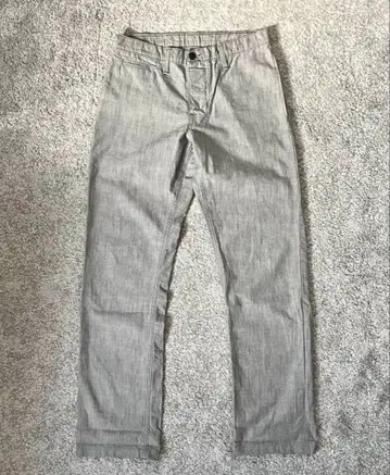 USA제 Left field 링 스팬 팬츠 샴브레이 w32 치노