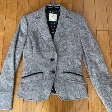 KUMIKYOKU 트위드 자켓