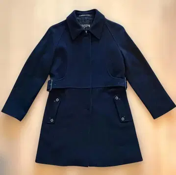 MACKINTOSH 네이비 울 코트 사이즈 34