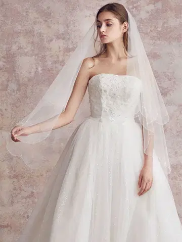 tunoah wedding 숏 베일