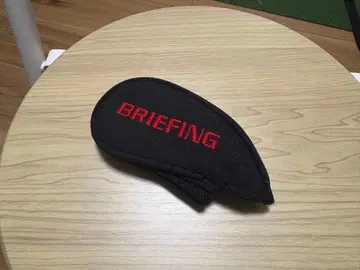BRIEFING 아이언용 골프헤드커버 블랙 S용