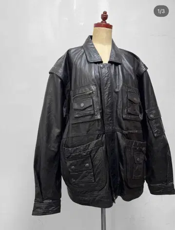 라무 가죽 자켓