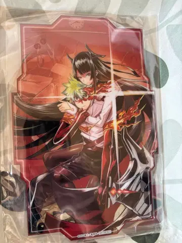 누에의 음양사 럭키 캔 배지 BOX 누에 & 학랑 아크릴 스탠드