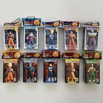 반프레스토제 드래곤볼 Z Z전사 집합 피규어 그1 그2 총 10종
