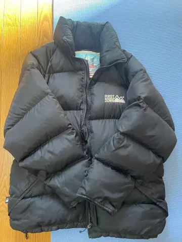 FIRST DOWN 블랙 다운 자켓 USA제