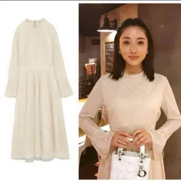 셀포드 자카드 원피스 이시하라 사토미