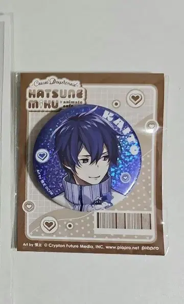 애니메이트 카페 KAITO 캔 배지