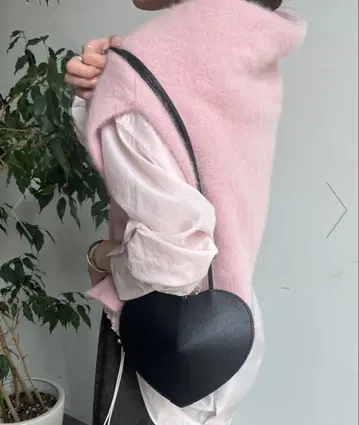 완판템 새상품 MILLELA FIRENZE 미라피렌체 하트형 백