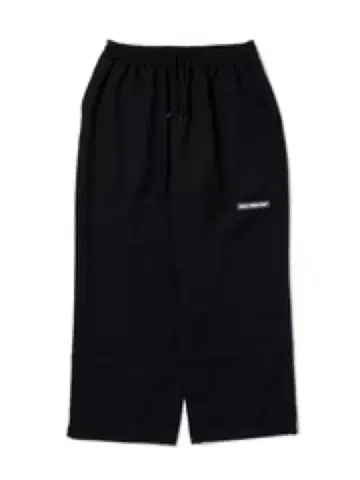 COTTE PRODUCTIONS 블랙 와이드 팬츠