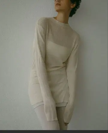 에토레 도쿄 시어 긴팔 니트