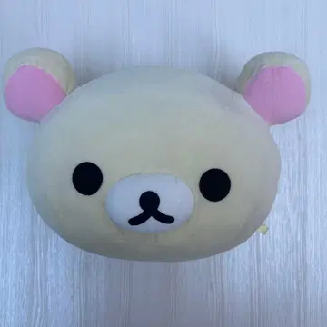 코리락쿠마 페이스 쿠션 봉제 인형