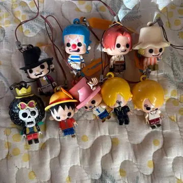 애니메이션 캐릭터 키링 9개 세트