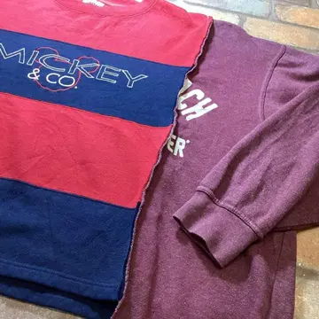 LA1-141 [ USA 구제 의류 재구축 ] 90's 미키 도킹 맨투맨