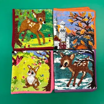 레어 페이 사계절 노이슈반슈타인 성의 밤비 4장 세트