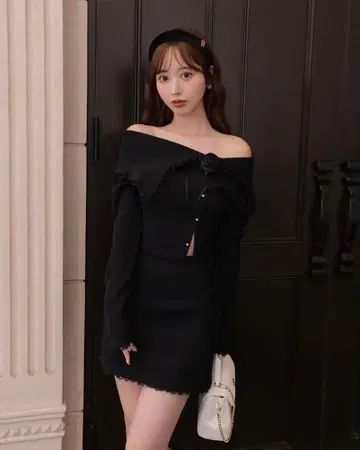 m me eme Lumiere rose knit setup