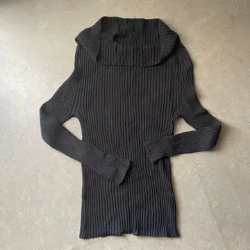 리브 블랙 스웨터 F 사이즈