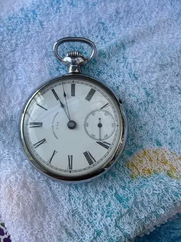 High Grade 회중시계 실버 케이스