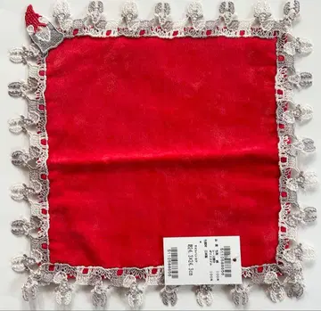 치카자와 레이스 손수건 Oh, No! ~산타 씨~ 레드