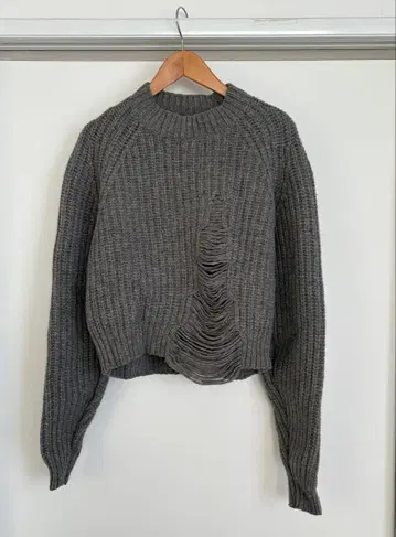 유나이티드 애로우즈 DESIGNERS REMIX 니트 그레이