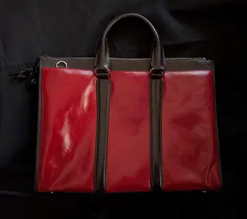 ultima TOKYO 2WAY 가죽 브리프 케이스