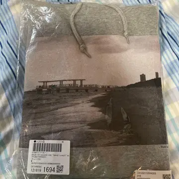 이와오카 테츠 COMFY 후드티 그레이