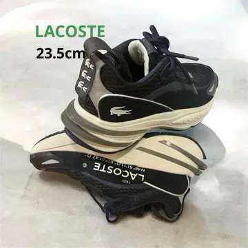 새상품급 라코스테 통굽 스니커즈 (오데사) 네이비 23.5cm