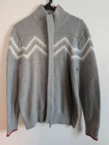 BANANA REPUBLIC 그레이 지퍼 스웨터