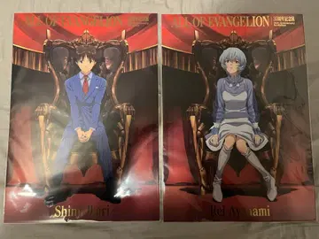 신지 레이 ALL OF EVANGELION 에바전 A3 금박 포스터