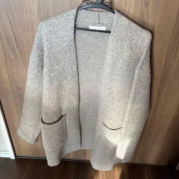 오픈 프론트 가디건 M