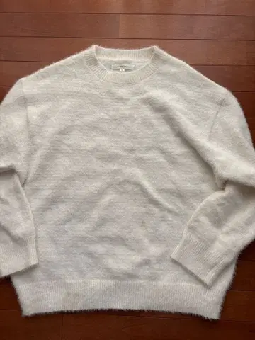 Anchor Smith L 사이즈 화이트 니트