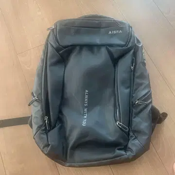 방수 AISFA 블랙 백팩
