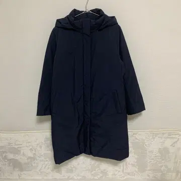 유니클로 하이브리드 다운 코트 네이비 XL UNIQLO
