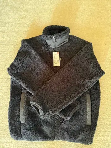 택 포함 새상품 유니클로 방풍 아우터 플리스 자켓 M