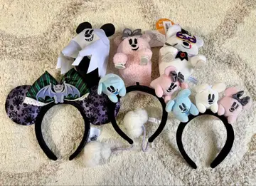 디즈니 할로윈 머리띠 유령 6종 세트