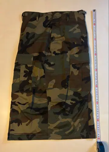 카모플라쥬 카고 스커트