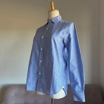 드로어 셔츠 블루 36
