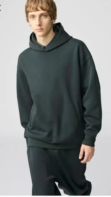 UNIQLO C 맨투맨 오버 사이즈 풀 후드티 M 사이즈