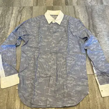 DESTRAD 카모 패턴 긴팔 셔츠 S