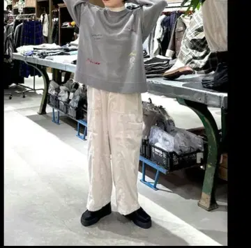 niko and - 워크 팬츠 M 아이보리