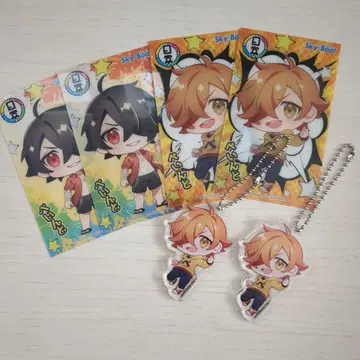 일상조 페인트 아크릴 키링