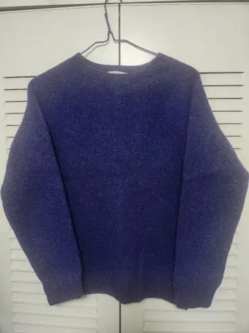 INVERALLAN 울 스웨터 사이즈 40 다크 퍼플