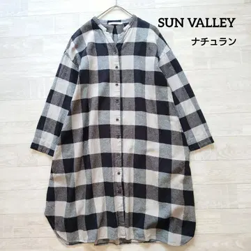 SUN VALLEY 선밸리 절개 개더 원피스 M 나추란