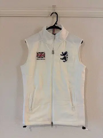 애드미럴 골프 플리스 베스트 L 화이트